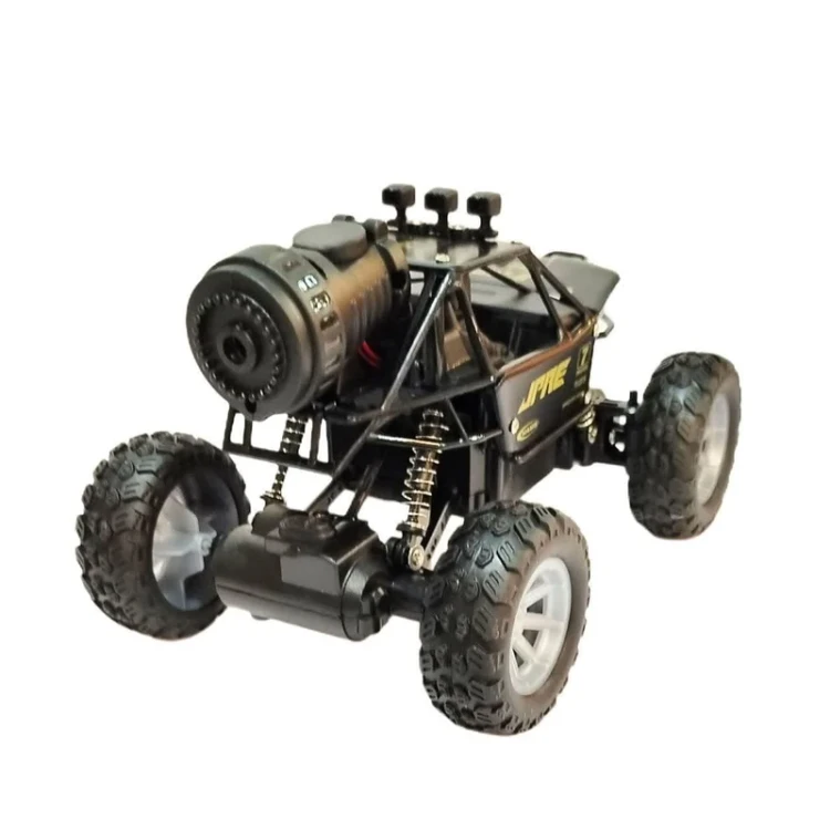 ماشین بازی کنترلی آفرود دودزا METAL | شارژی فلزی با نورپردازی - تصویر 2